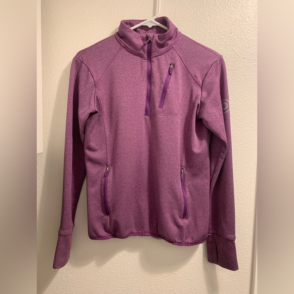 Dublin thermal Purple 1/4 zip with thumb holes